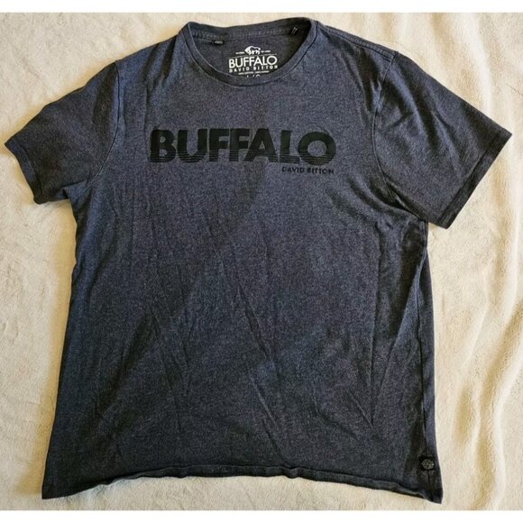 Buffalo David Bitton Other - Buffalo David Bitton Men's Large, Dark Gray T-Shirt. 100% Cotton